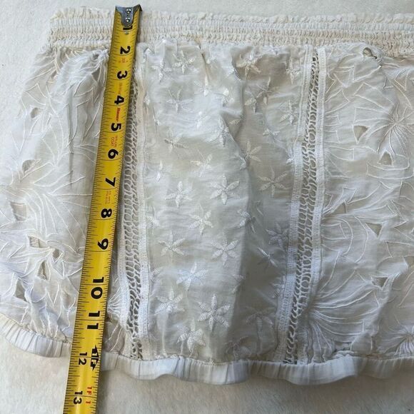 Ramy Brook Nicki Eyelet Strapless Top Small - Picture 10 of 10